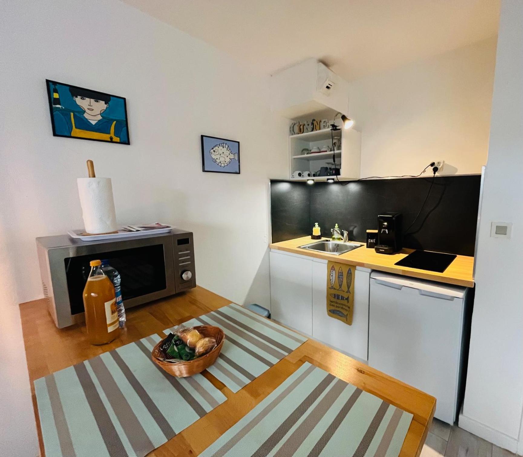 Apartamento Au Bord De L'Eau Concarneau Exterior foto